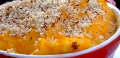 Gratin de pommes de terre et courge butternut aux zestes d agrumes 1