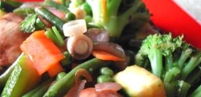 Legumes au wok