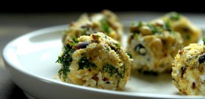 Boules de fromages a la dukkah