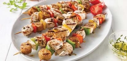 Brochettes de dinde a la berbere 1