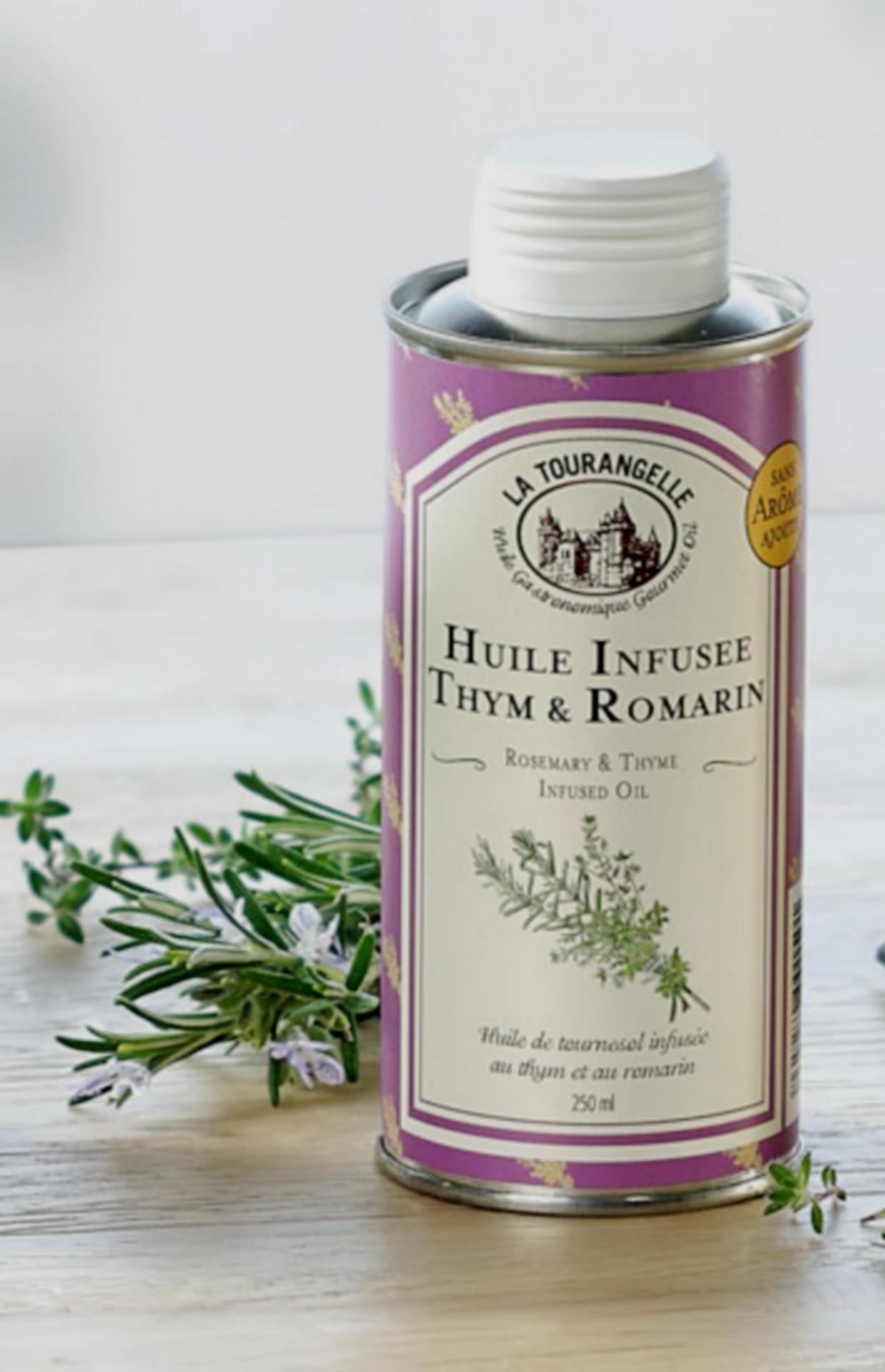 Huile thym romarin