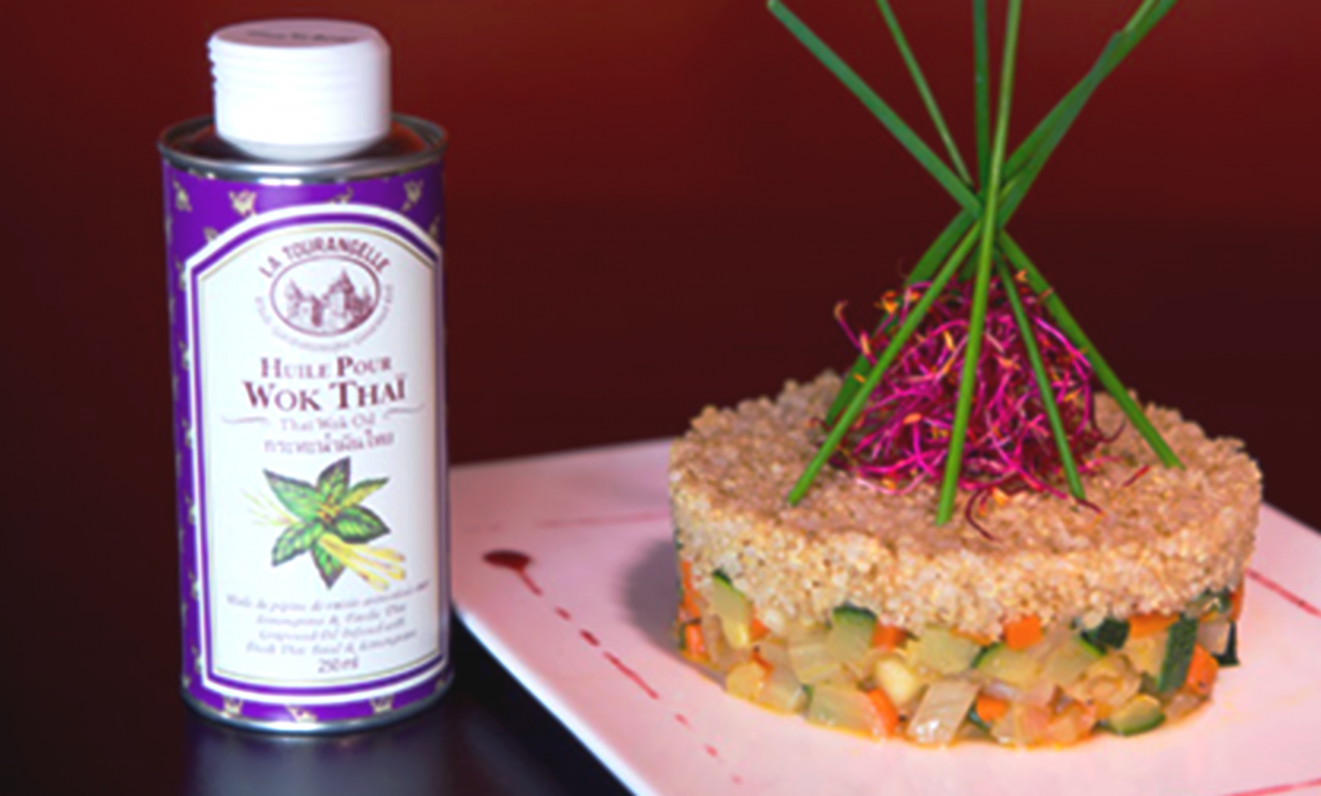 Huile wok thai