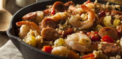 Jambalaya comme a la nouvelle orleans