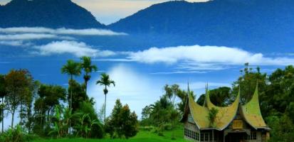 Lac volcanique de maninjau