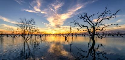 Lacs miroir de menindee