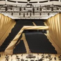 Le conservatoire de musique de kengo kuma