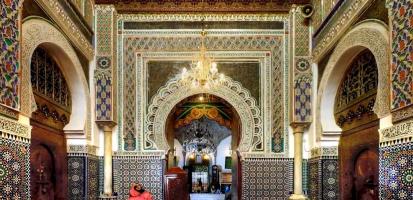 Le mausolee de moulay idriss ii