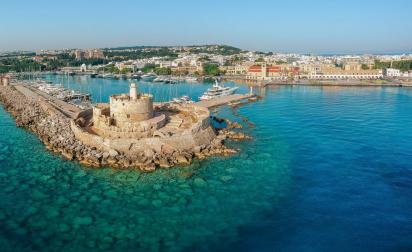 Le port de rhodes