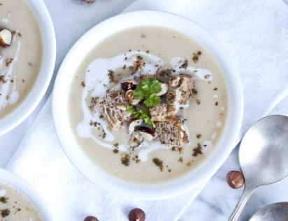 Veloute chou fleur au zathar